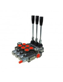 Monoblock Control Valve 3 lev. D/D/D 3/8 40 liters