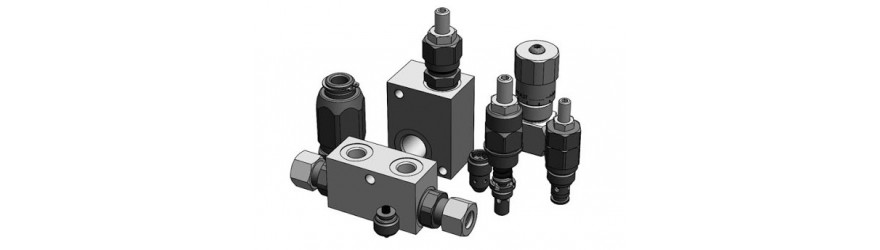 Valves in line